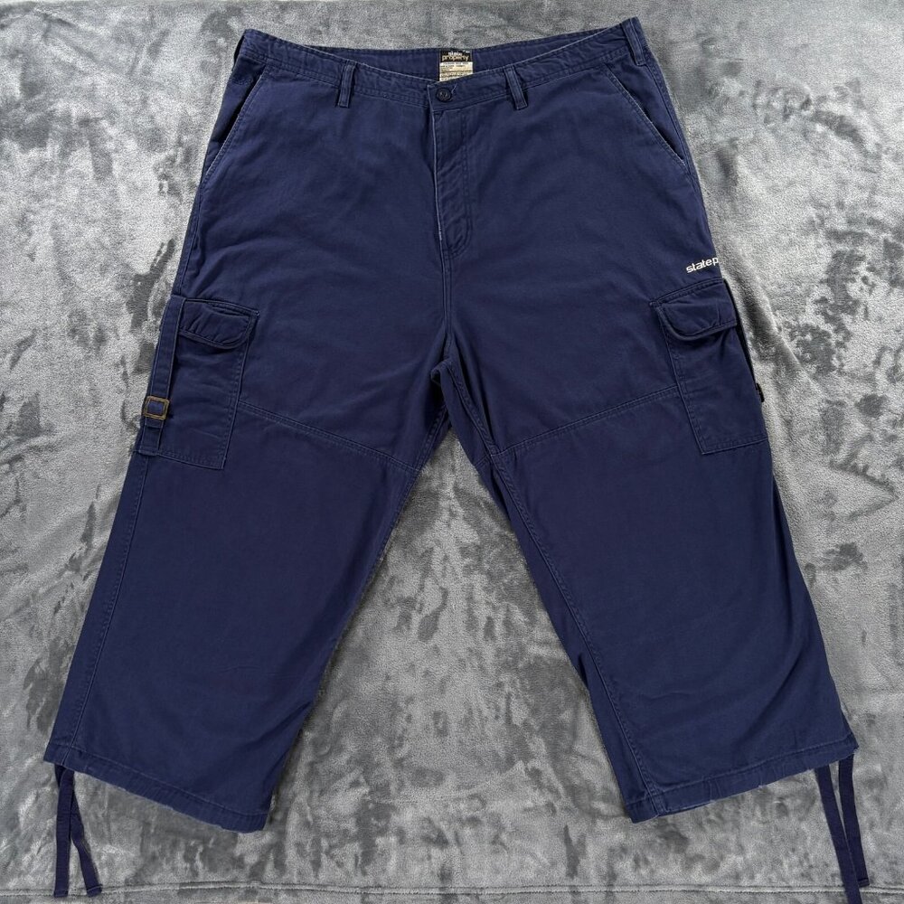 State Property Cargo Pants Men 42x22 Tactical Y2K Vintage Baggy Rap Hip Hop